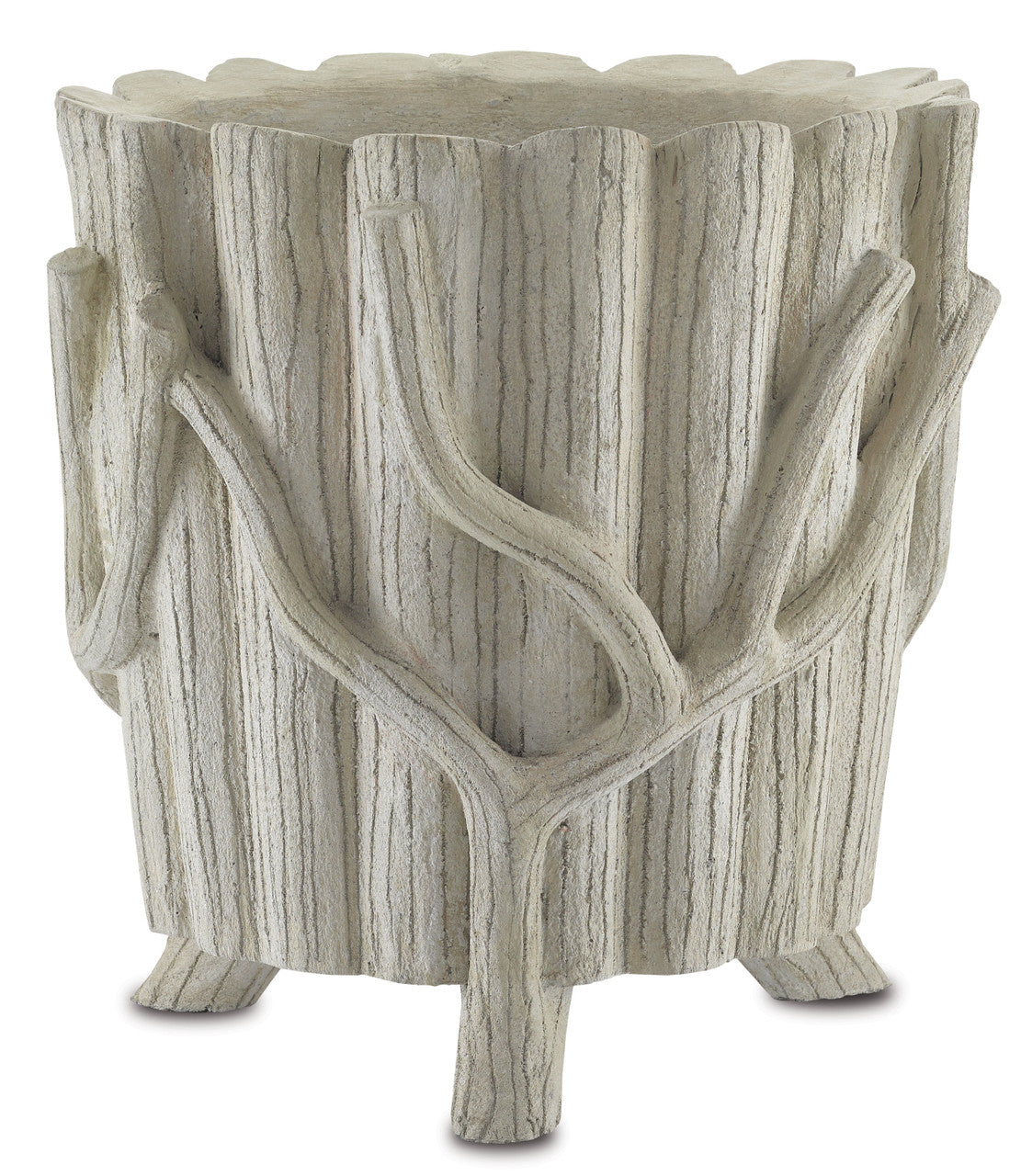 Currey & Co. Faux Bois Large Planter 2200-0002