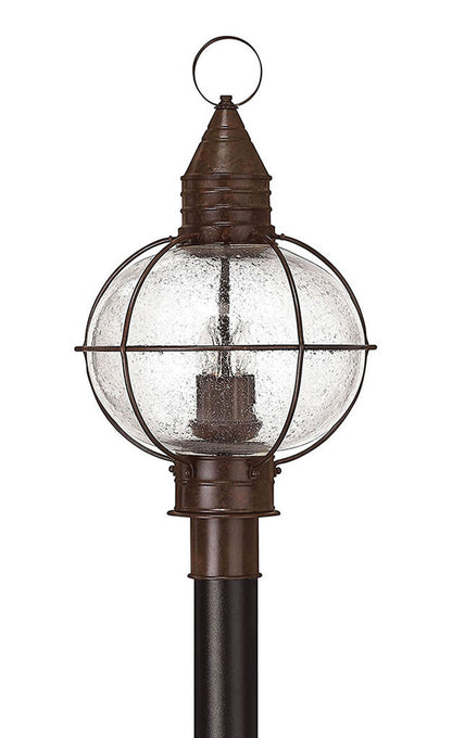 Hinkley Lighting Cape Cod Large Post Top or Pier Mount Lantern Sienna Bronze 2201SZ