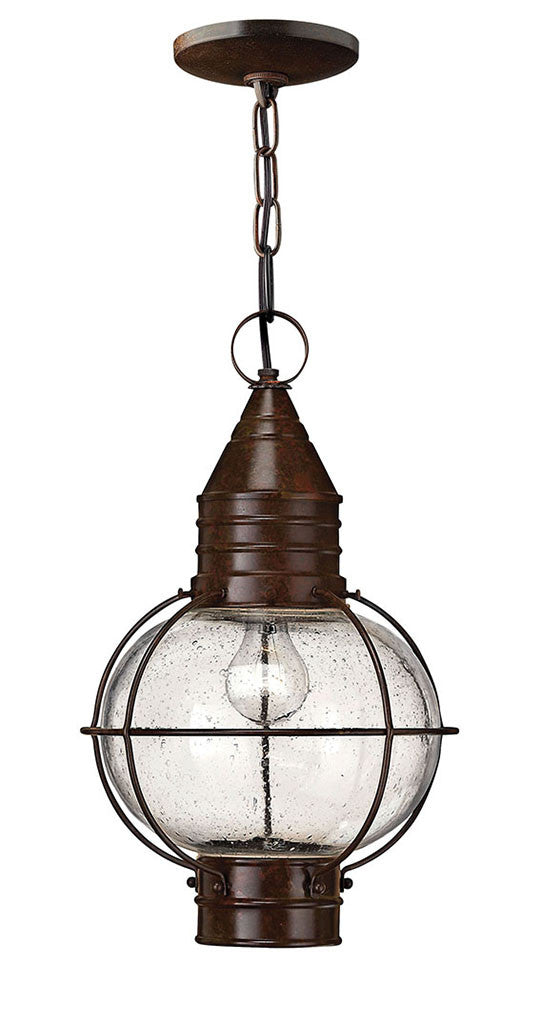 Hinkley Lighting Cape Cod Medium Hanging Lantern Sienna Bronze 2202SZ