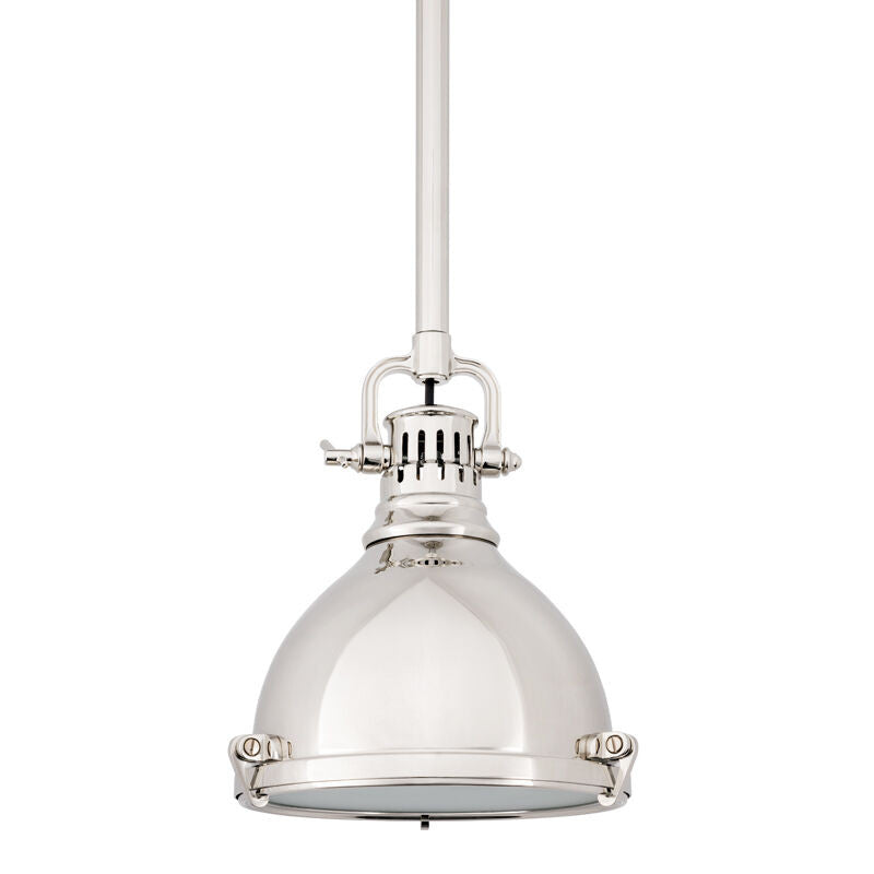 Hudson Valley Lighting Pelham Pendant in Polished Nickel 2210-PN