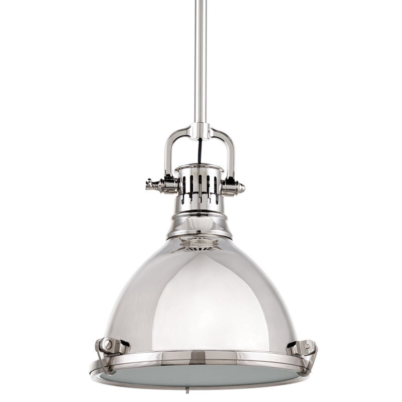 Hudson Valley Lighting Pelham Pendant in Polished Nickel 2211-PN