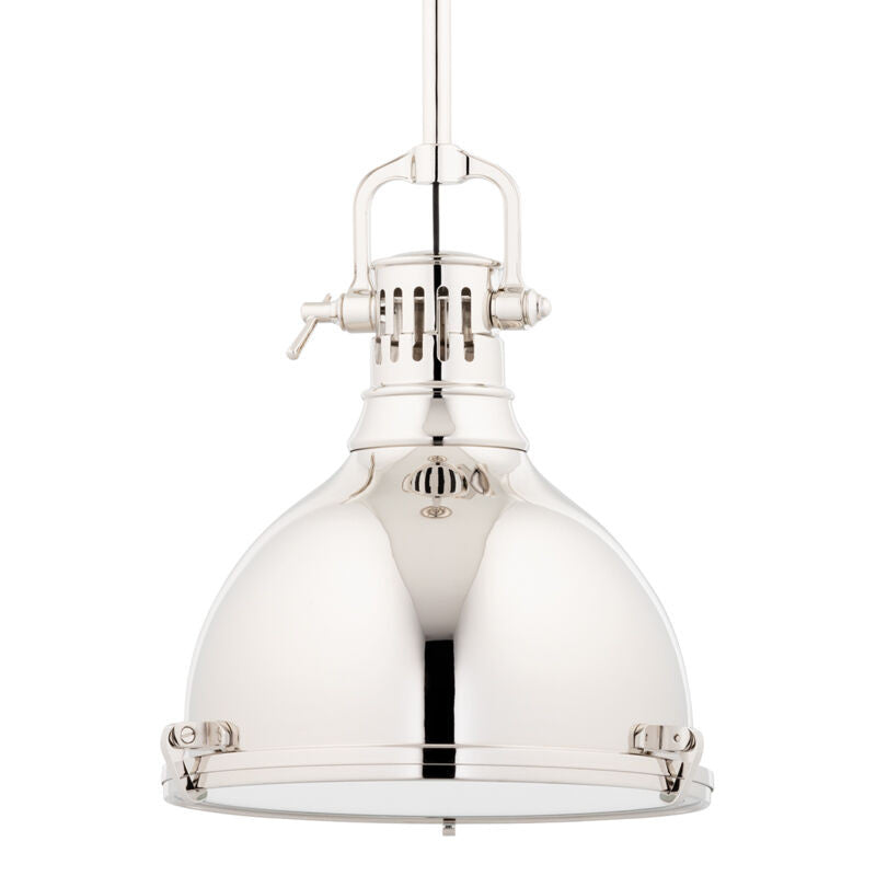 Hudson Valley Lighting Pelham Pendant in Polished Nickel 2212-PN