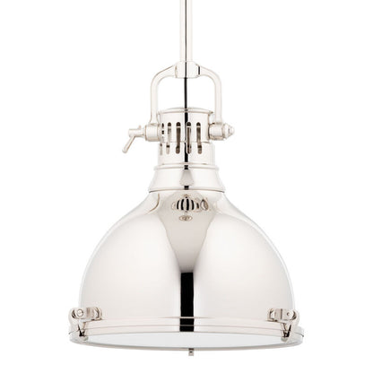 Hudson Valley Lighting Pelham Pendant in Polished Nickel 2212-PN