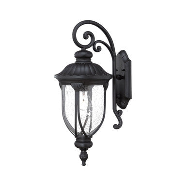 Acclaim Lighting Laurens 1-Light Matte Black Wall Light in Matte Black 2212BK