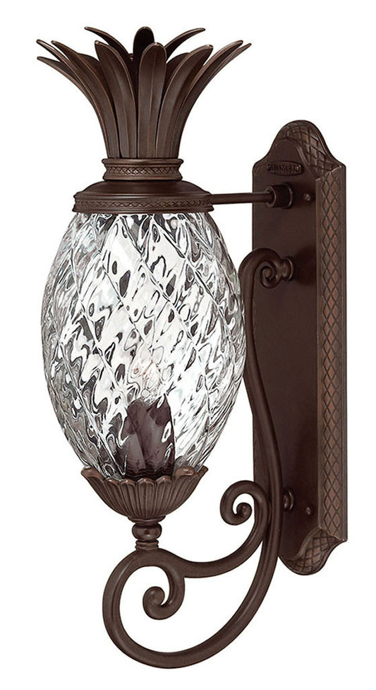 Hinkley Lighting Plantation Small Wall Mount Lantern Copper Bronze 2220CB