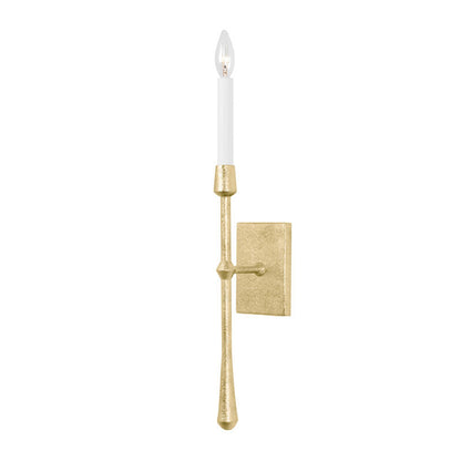 Hudson Valley Lighting Hathaway Wall Sconce in Vintage Gold Leaf 2221-VGL