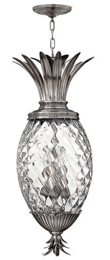 Hinkley Lighting Plantation Large Pendant Polished Antique Nickel 2222PL