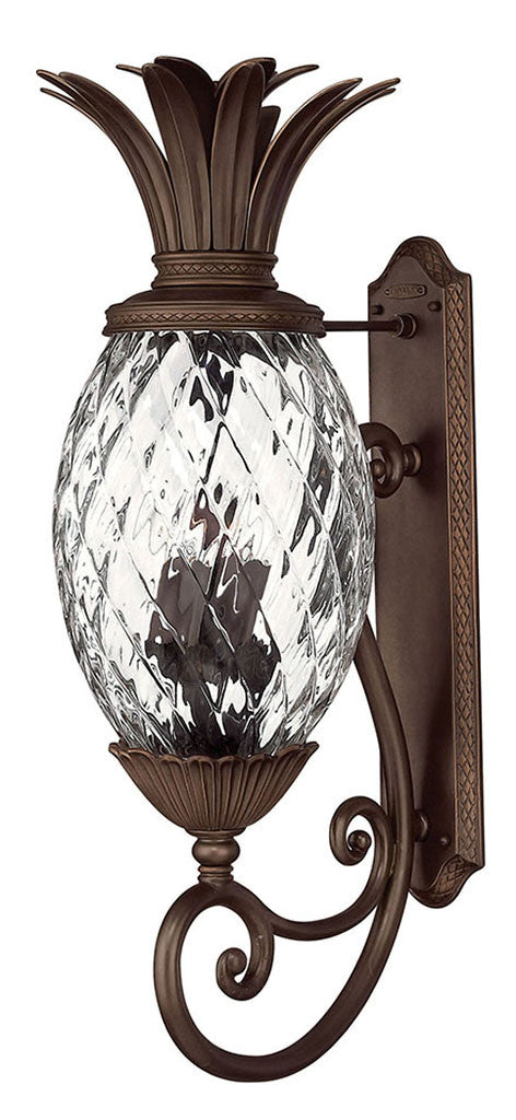 Hinkley Lighting Plantation Large Wall Mount Lantern Copper Bronze 2225CB