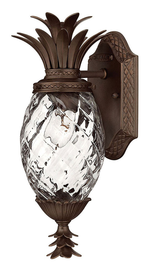 Hinkley Lighting Plantation Extra Small Wall Mount Lantern Copper Bronze 2226CB