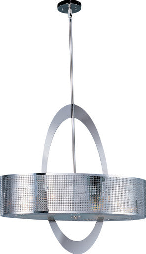 Maxim Mirage 6-Light Pendant in Polished Nickel 22305PN