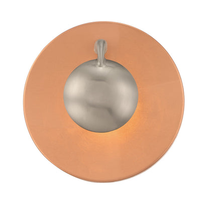 Arnsberg Aurora Wall Sconce in Copper / Silver 223810209