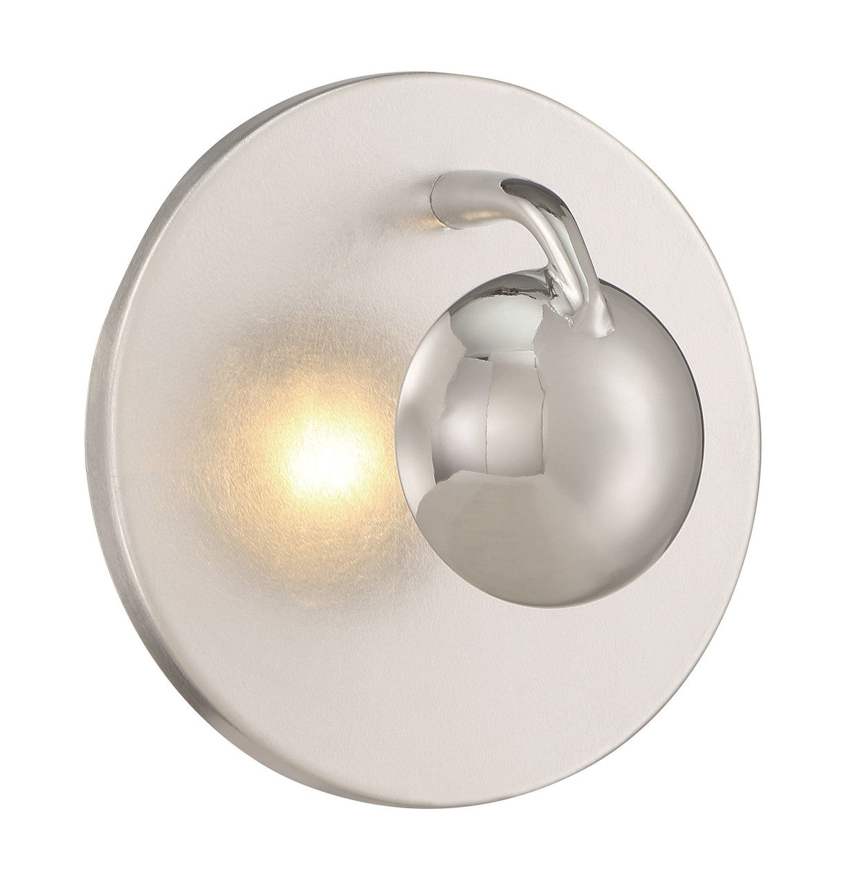 Arnsberg Aurora Wall Sconce in Silver / Chrome 223810289