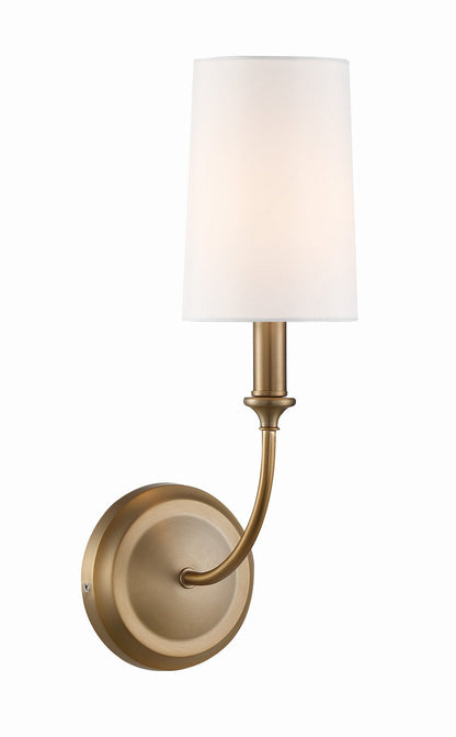 Crystorama Libby Langdon for Crystorama Sylvan 1 Light Vibrant Gold Sconce 2241-VG