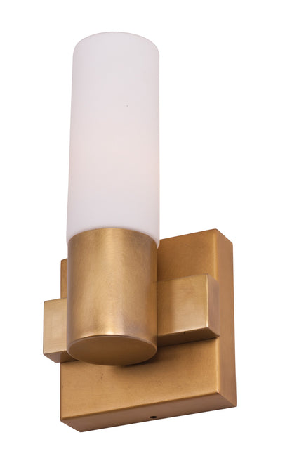 Maxim Contessa 1-Light Wall Sconce in Natural Aged Brass 22411SWNAB