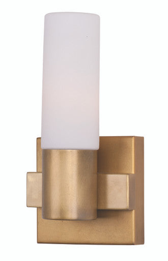 Maxim Contessa 1-Light Wall Sconce in Natural Aged Brass 22411SWNAB