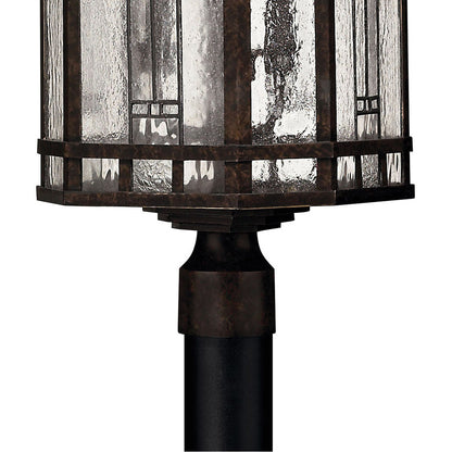 Hinkley Lighting Tahoe Large Post Top or Pier Mount Lantern Regency Bronze 2241RB