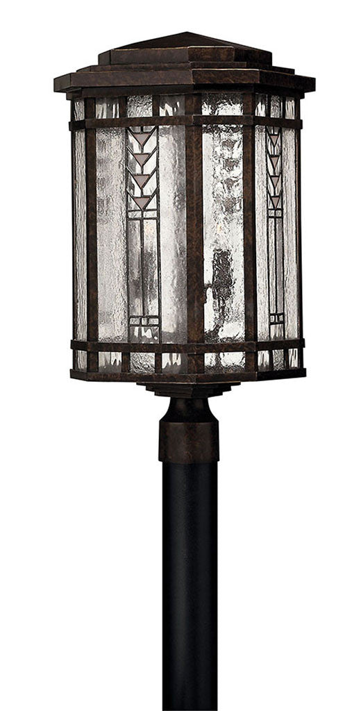 Hinkley Lighting Tahoe Large Post Top or Pier Mount Lantern Regency Bronze 2241RB