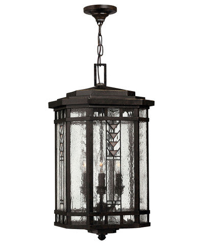 Hinkley Lighting Tahoe Large Hanging Lantern Regency Bronze 2242RB