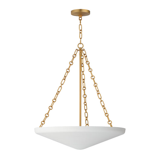 Maxim Artemis 6-Light Pendant in Natural Aged Brass 22456WTNAB