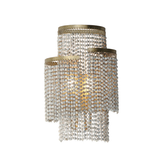 Maxim Fontaine 2-Light Wall Sconce in Golden Silver 22460WWDGS