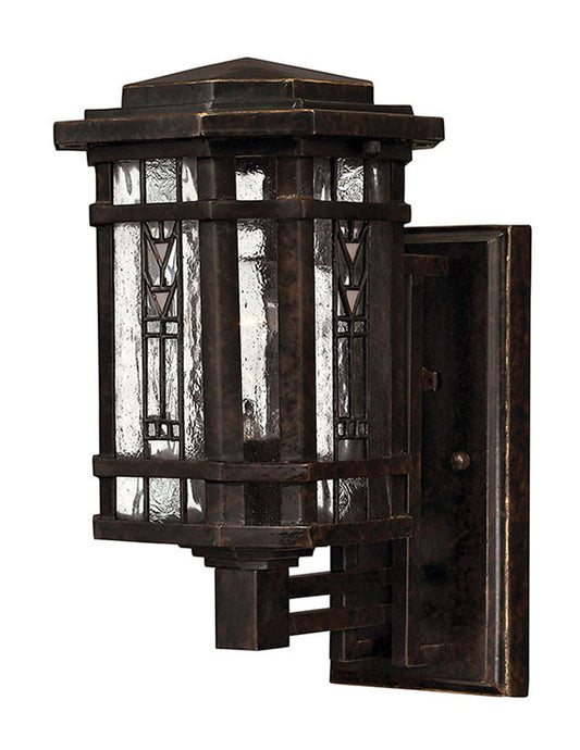 Hinkley Lighting Tahoe Small Wall Mount Lantern Regency Bronze 2246RB