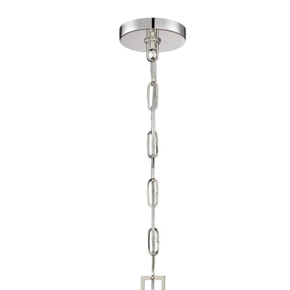 Crystorama Libby Langdon for Crystorama Westwood 4 Light Polished Nickel Mini Chandelier 2254-PN