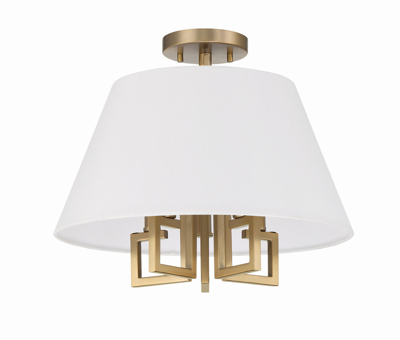 Crystorama Libby Langdon for Crystorama Westwood 5 Light Vibrant Gold Ceiling Mount 2255-VG_CEILING