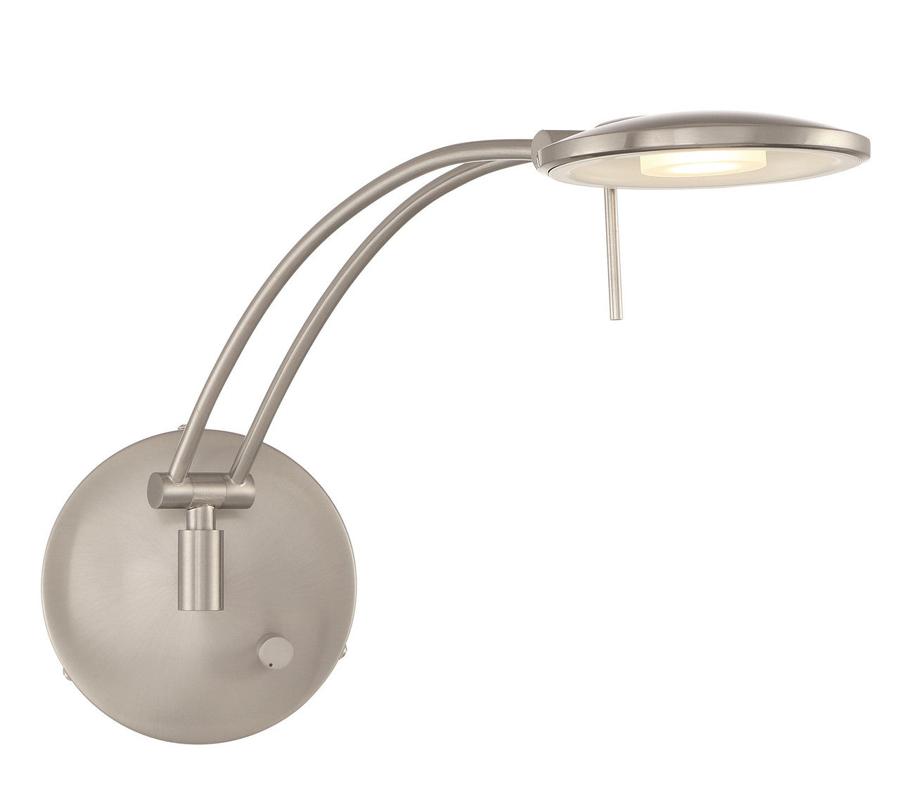 Arnsberg Dessau Arch Wall Sconce in Satin Nickel 225810107