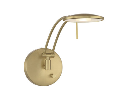 Arnsberg Dessau Arch Wall Sconce in Satin Brass 225810108