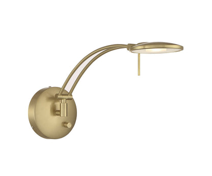 Arnsberg Dessau Arch Wall Sconce in Satin Brass 225810108