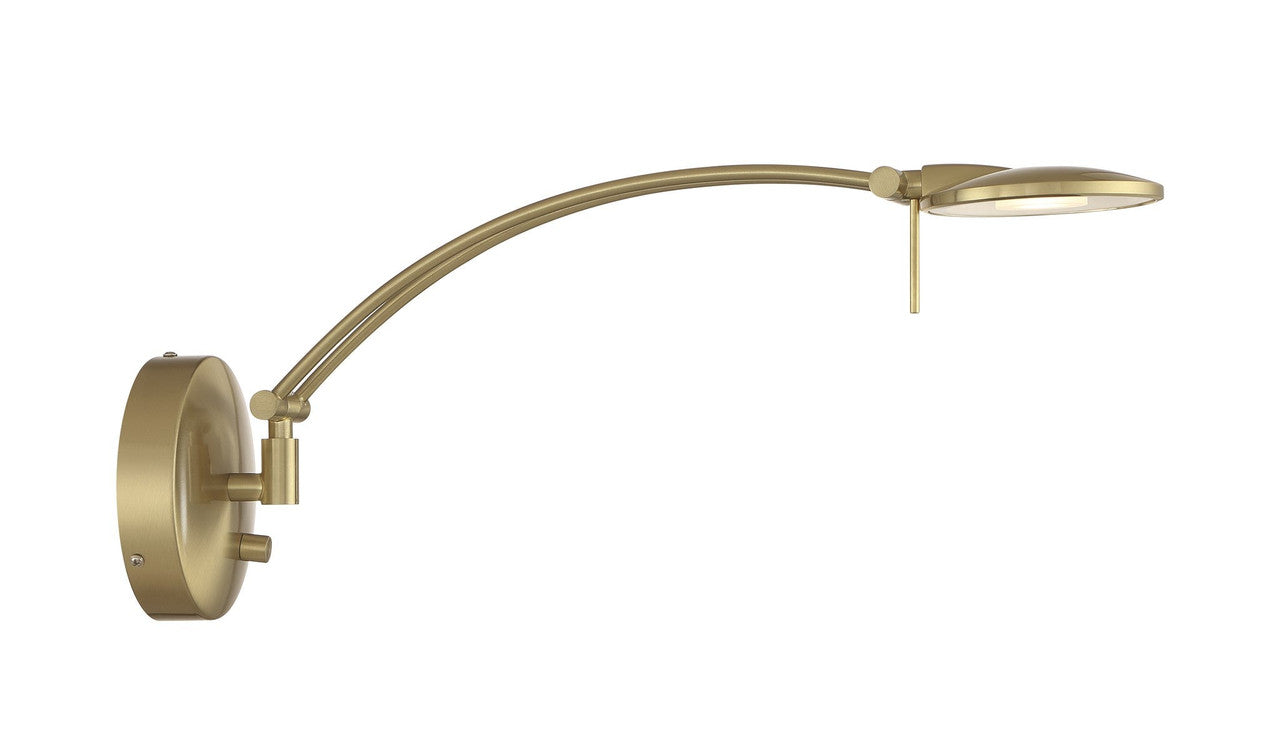 Arnsberg Dessau Arch Wall Sconce in Satin Brass 225810108