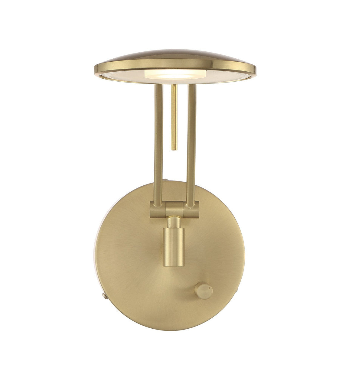 Arnsberg Dessau Arch Wall Sconce in Satin Brass 225810108