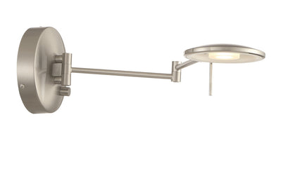 Arnsberg Dessau Turbo Wall Sconce in Satin Nickel 225870107