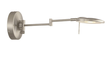 Arnsberg Dessau Turbo Wall Sconce in Satin Nickel 225870107