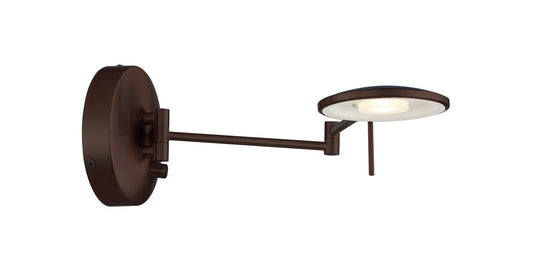 Arnsberg Dessau Turbo Wall Sconce in Bronze 225870128