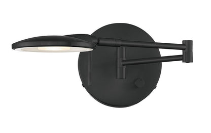 Arnsberg Dessau Turbo Wall Sconce in Museum Black 225870135