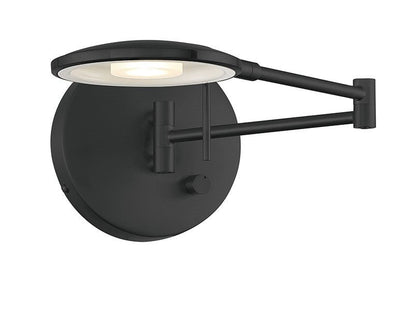 Arnsberg Dessau Turbo Wall Sconce in Museum Black 225870135