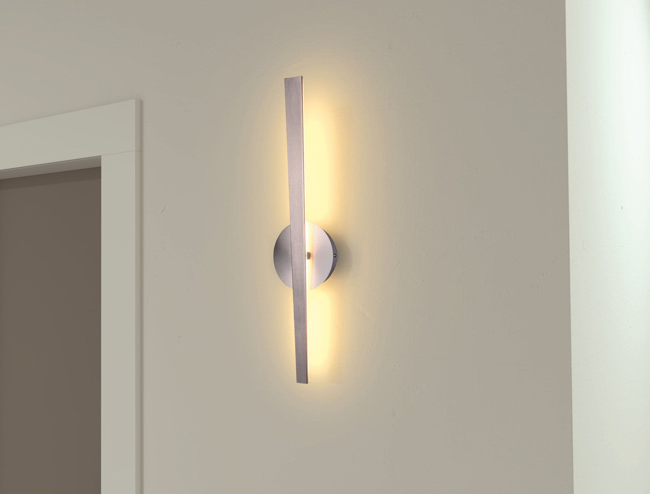 Arnsberg Flagstaff Wall Sconce in Satin Nickel 225870907