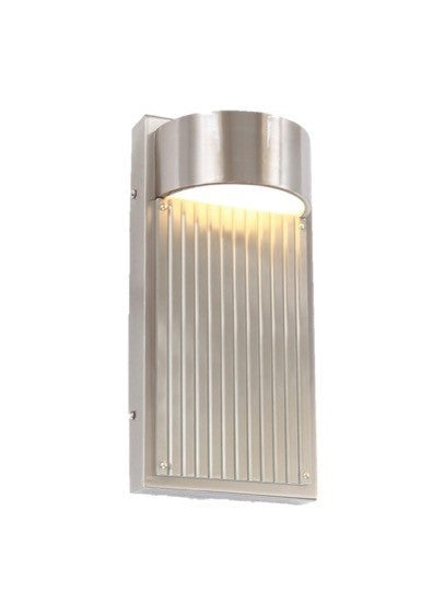 Arnsberg Las Cruces  LED Outdoor Wall Sconce in Satin Nickel / Silver 226260707