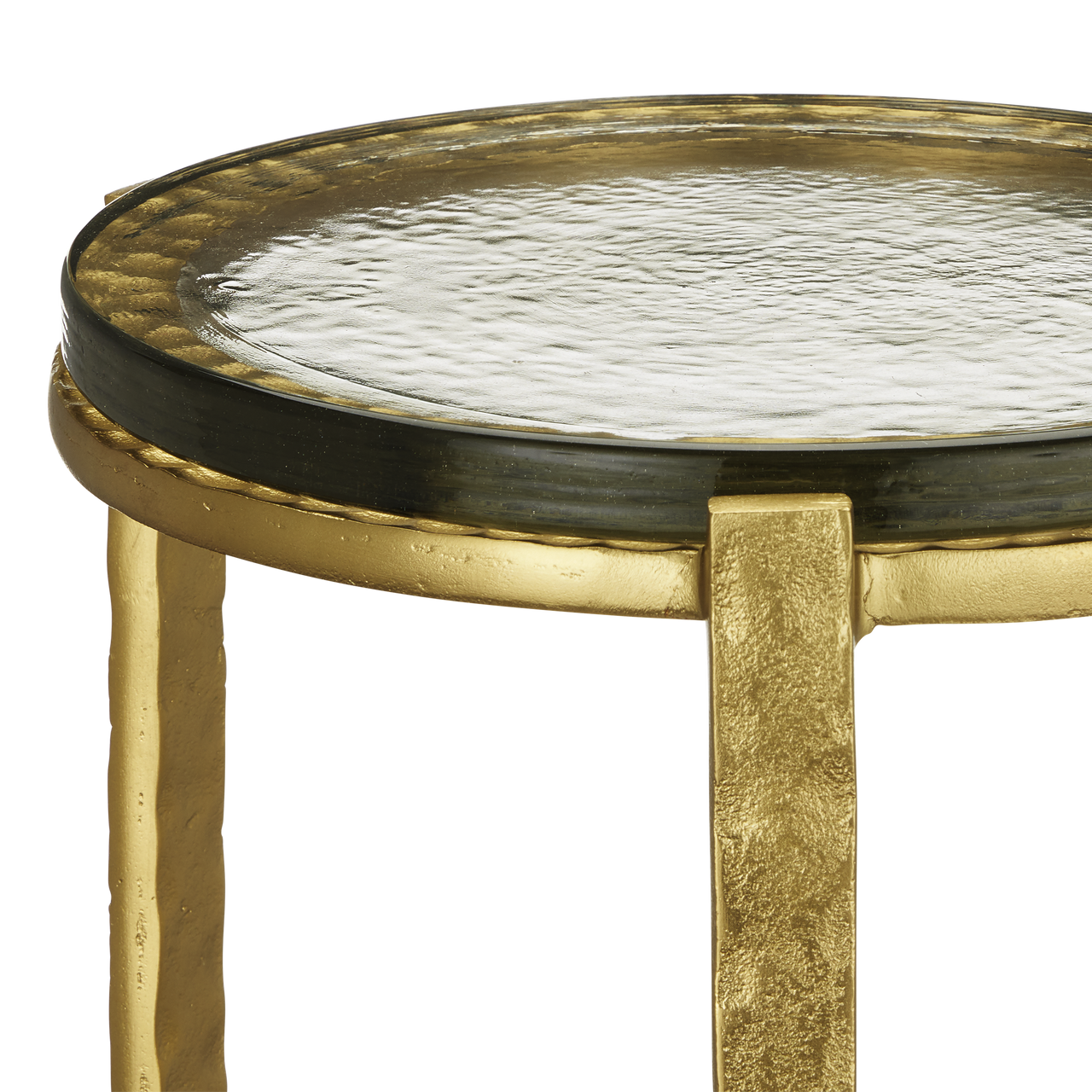 Currey & Co. Acea Gold Drinks Table 4000-0154