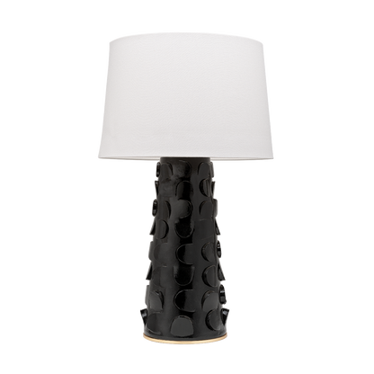 Mitzi 1 Light Table Lamp in Black Lustro/Gold Leaf Combo HL335201-BLK/GL