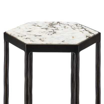 Currey & Co. Tosi Marble Accent Table 4000-0174