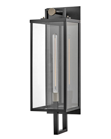 Hinkley Lighting Catalina Large Wall Mount lantern in Black 23015BK