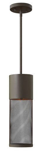 Hinkley Lighting Aria Medium Hanging Lantern Buckeye Bronze Integrated LED Bulb(s) 2302KZ-LED