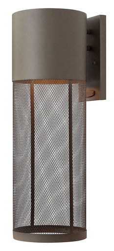 Hinkley Lighting Aria Large Wall Mount Lantern Buckeye Bronze 2305KZ