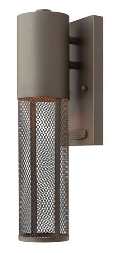 Hinkley Lighting Aria Extra Small Wall Mount Lantern Buckeye Bronze 2306KZ