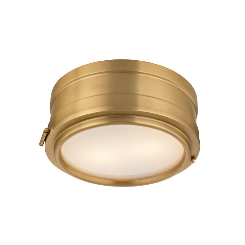 Hudson Valley Lighting Rye Flush Mount in Aged Brass 2311-AGB