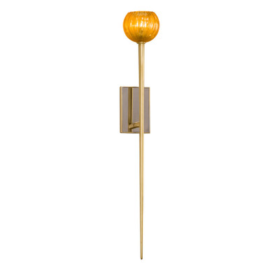 Corbett Lighting Merlin Wall Sconce in Gold Leaf 232-11