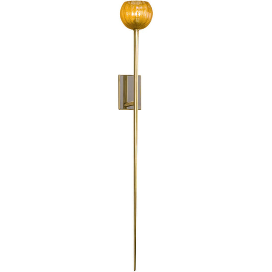 Corbett Lighting Merlin Wall Sconce in Gold Leaf 232-12