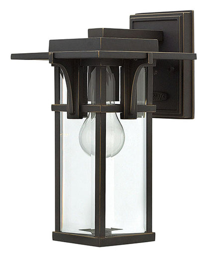 Hinkley Lighting Manhattan Small Wall Mount Lantern Oil Rubbed Bronze 2320OZ